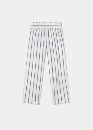 Lange Hose mit Streifen  