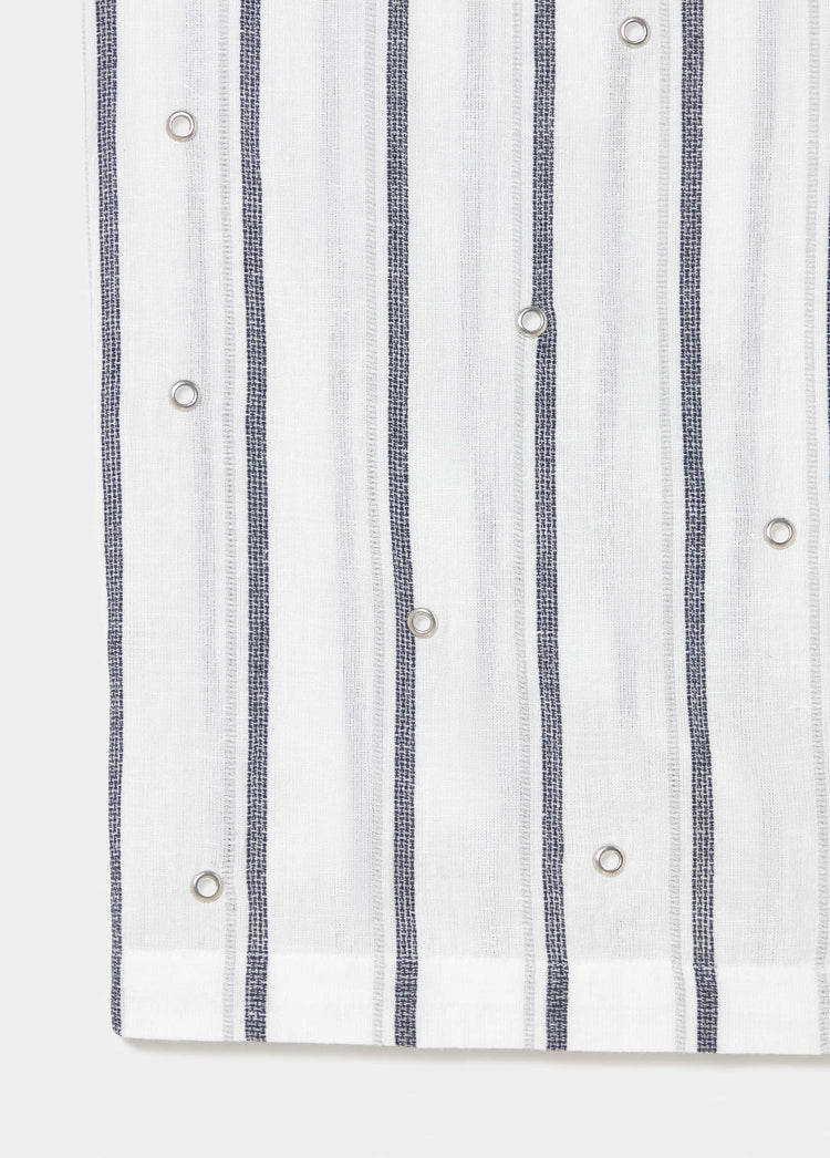 Pantalón largo rayas lurex