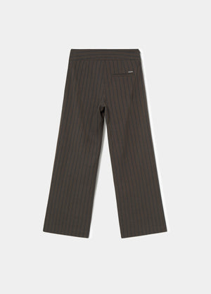 Pantalón cinturilla ancha rayas