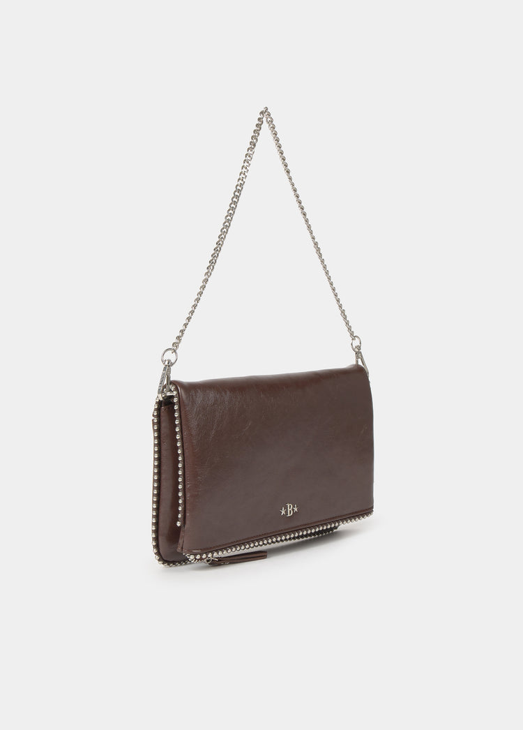 Bolso solapa bolitas