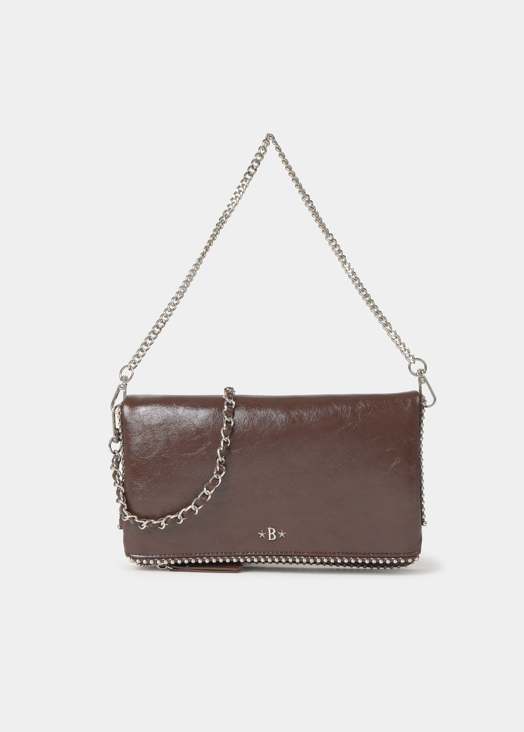 Bolso solapa bolitas