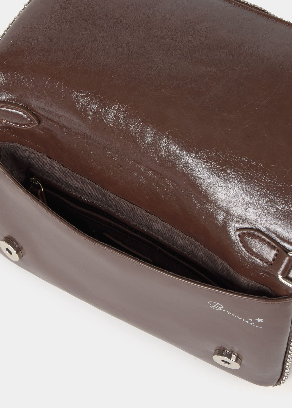 Bolso solapa bolitas