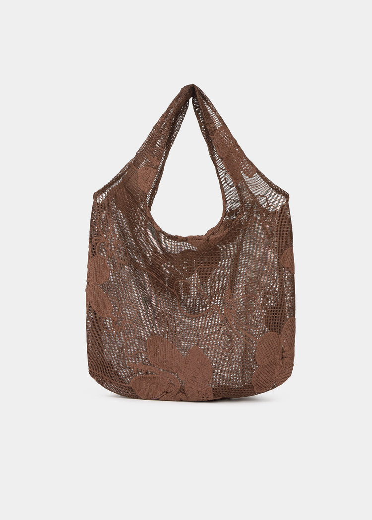 Sac crochet fleurs