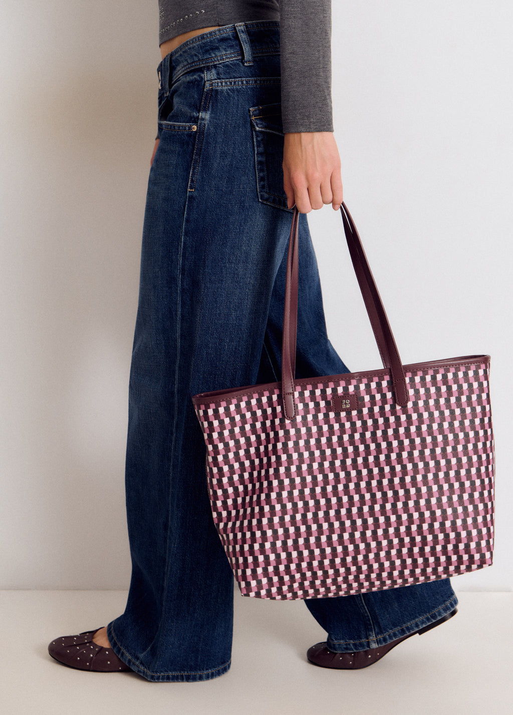 Bossa shopper estampada