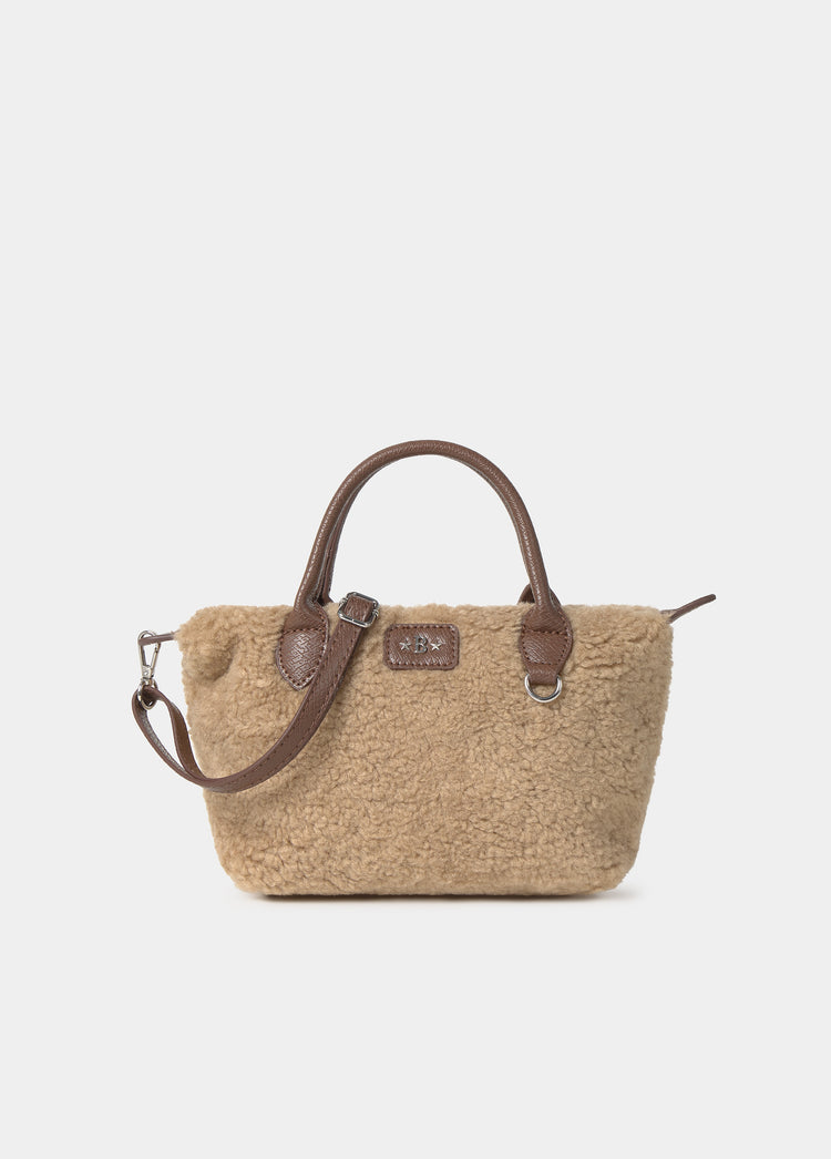 Bolso shopper mini borreguito