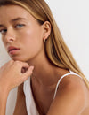 Petites boucles d’oreilles dorées