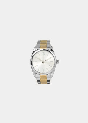 Horloge 36 mm in twee tinten