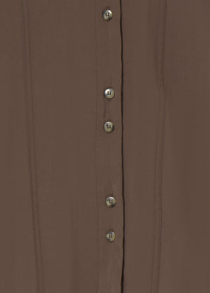 High-neck blouse