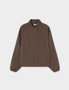 High-neck blouse