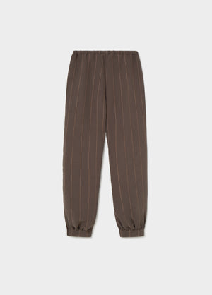 Lange ballonbroek met strepen