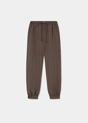 Lange ballonbroek met strepen