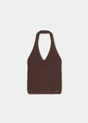 Crochet halter top