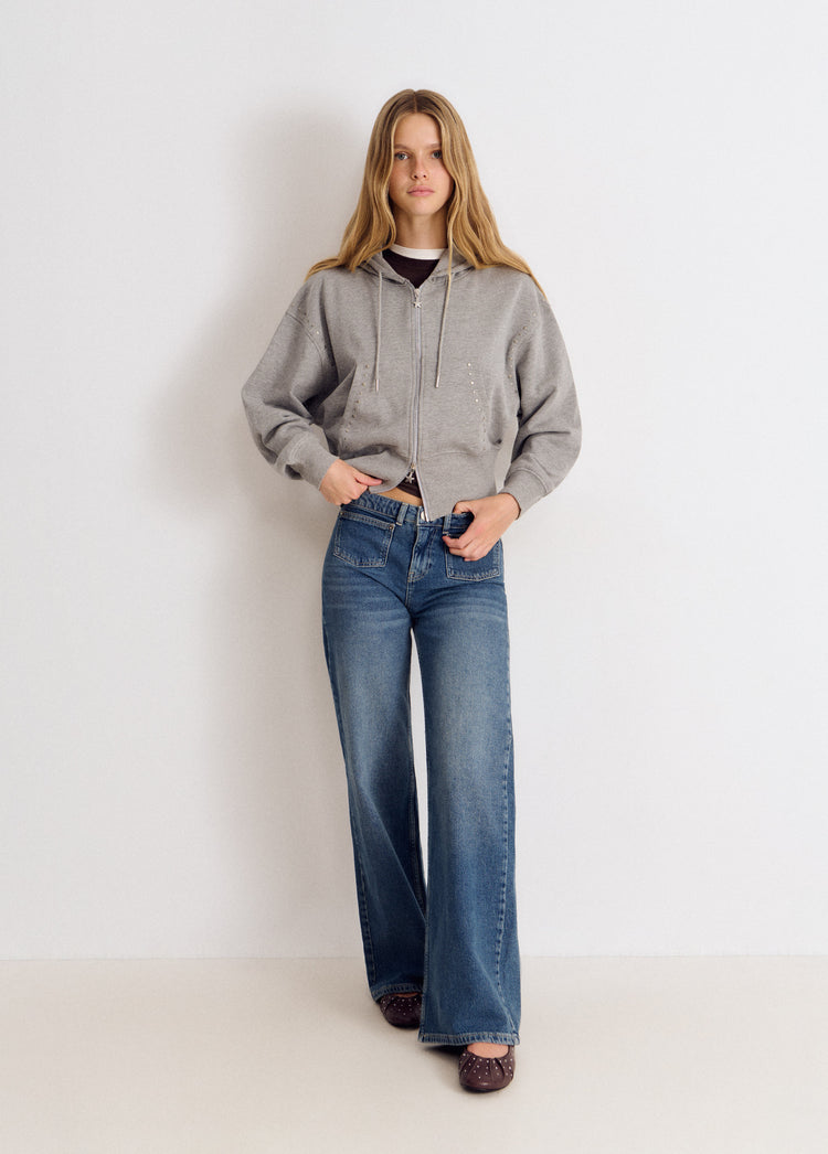 Jeans mit Fronttasche