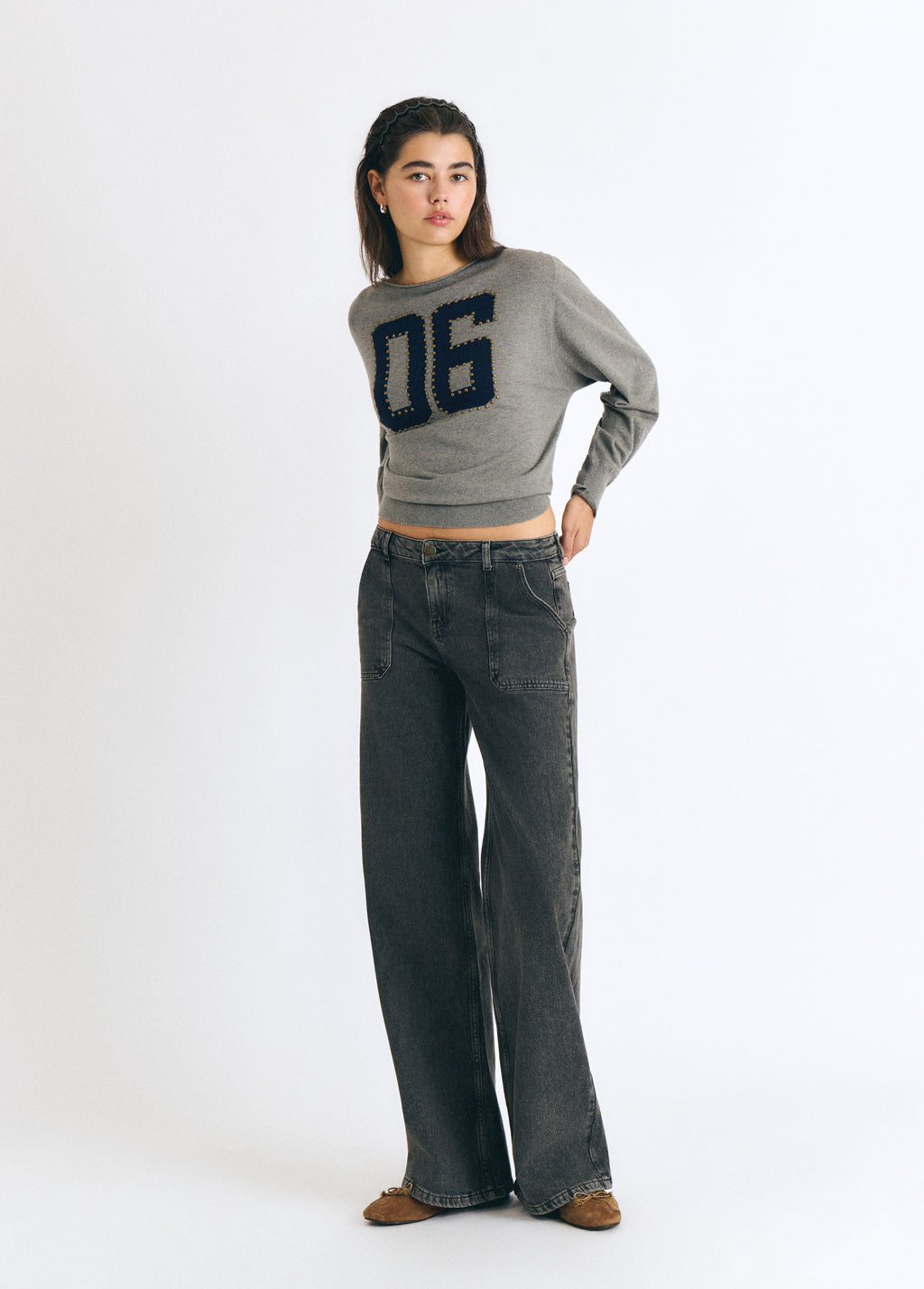 Jeans mit Fronttasche