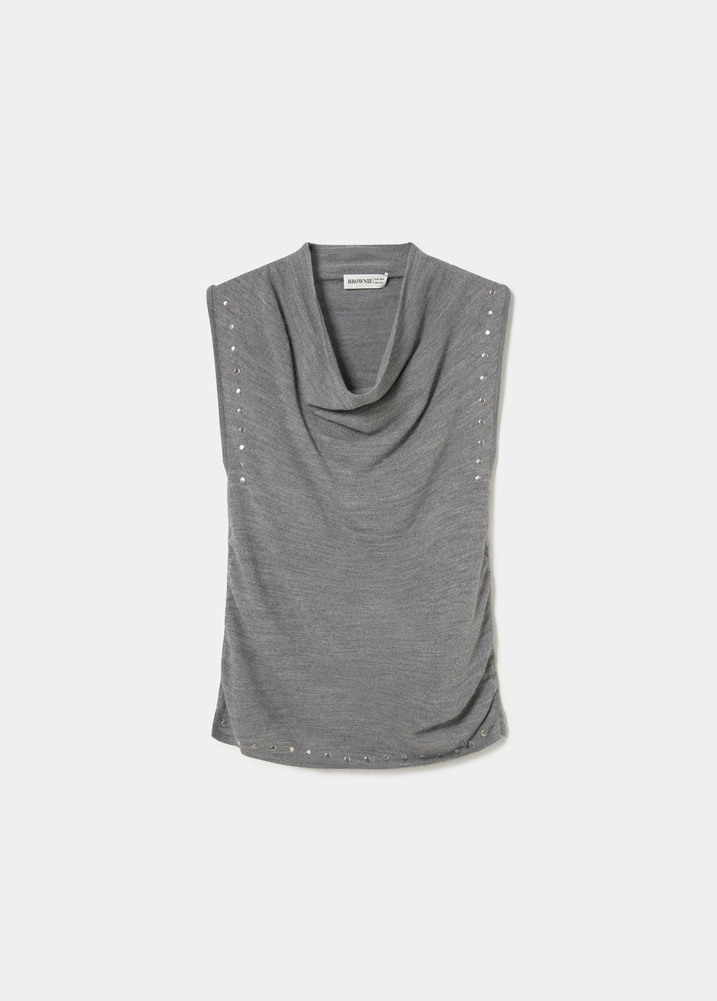 Top frunce tachas