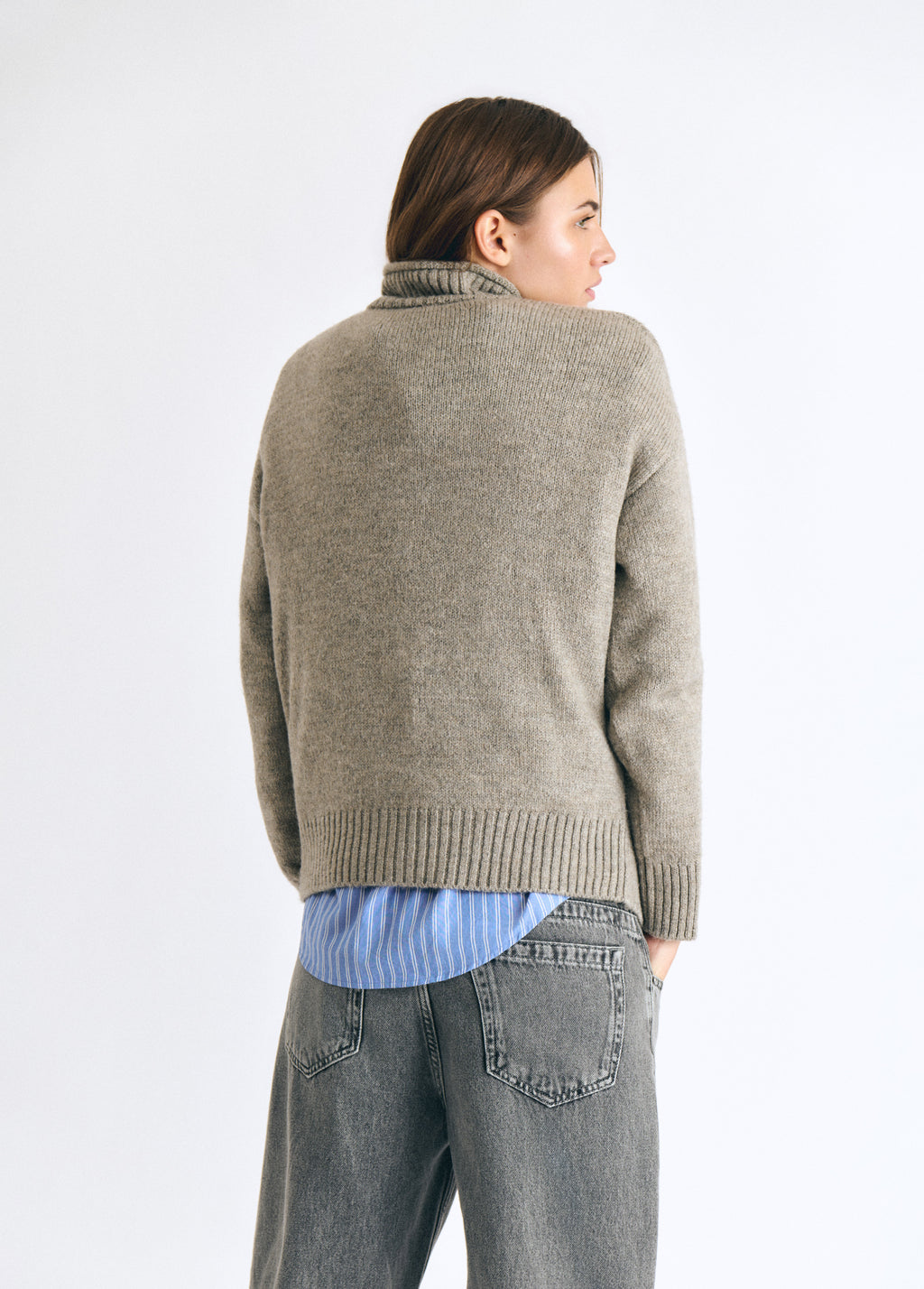 Strickjacke mit Knöpfen