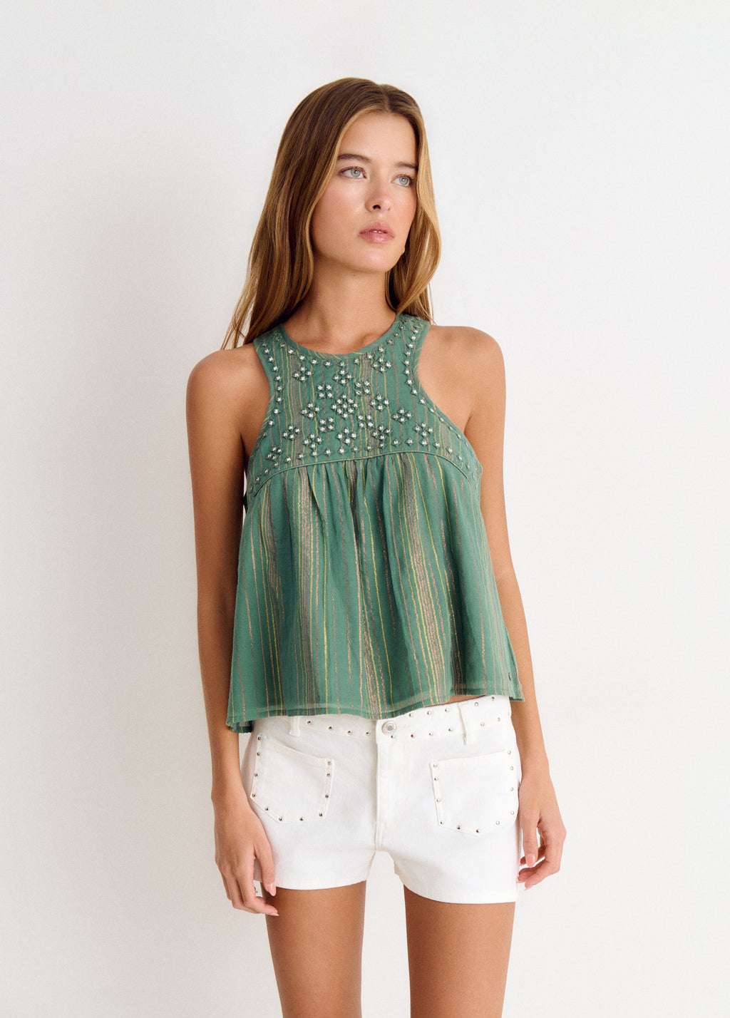 Top halter espejos