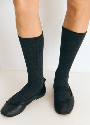 Basic long socks