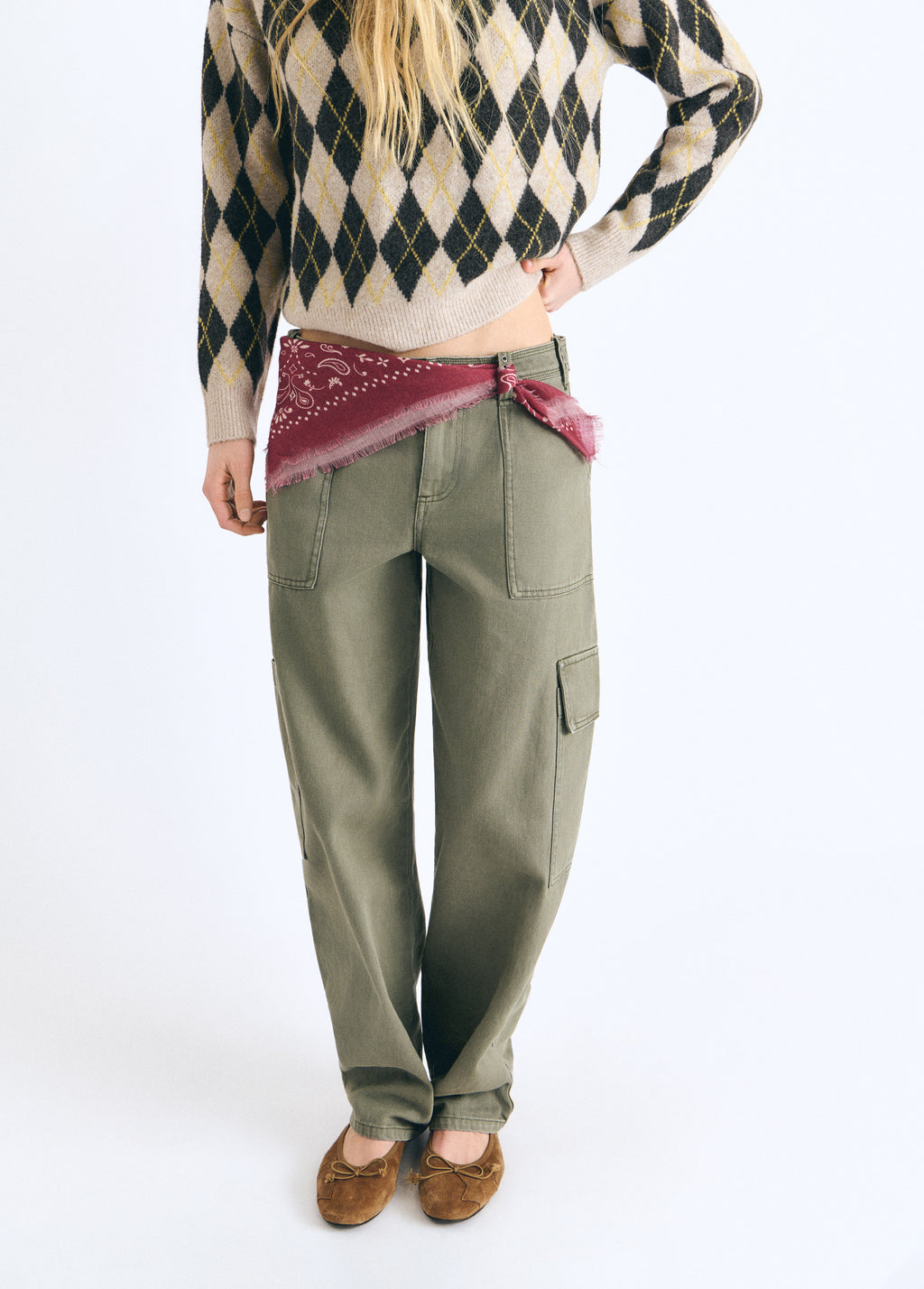 Zakdoek met paisleypatroon