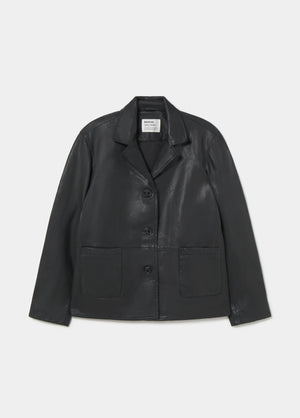 Veste en cuir nappa