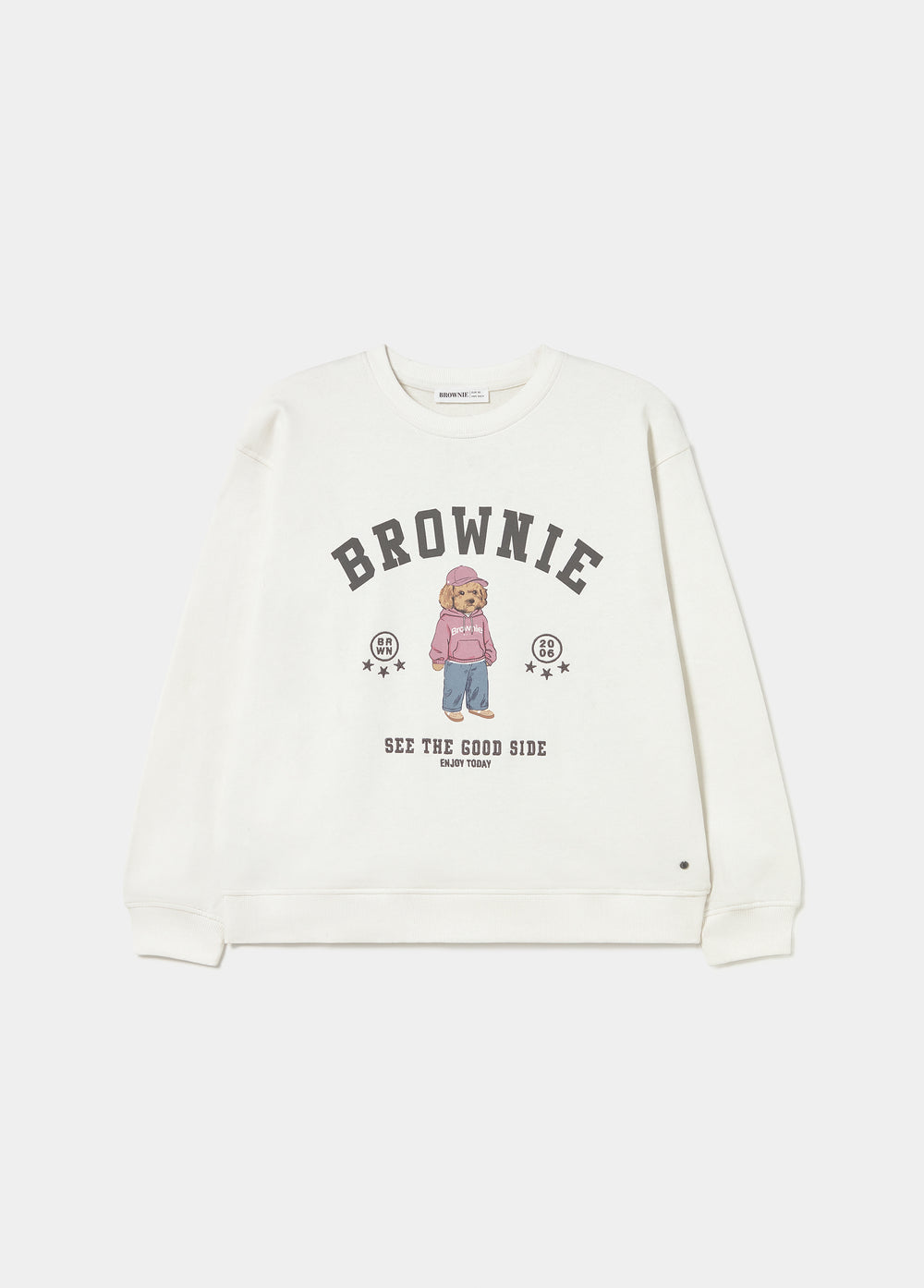Sudadera print brownie perro