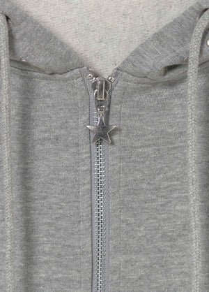 Sweat à capuche avec clous