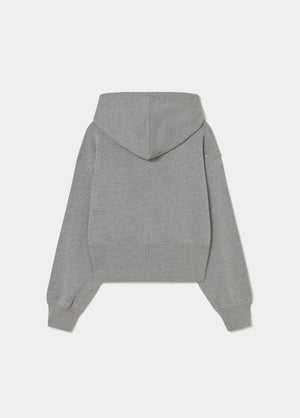 Sweat à capuche avec clous