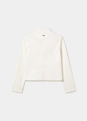 Buttoned cotton jacket