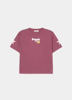 T-Shirt mit Nummernprint