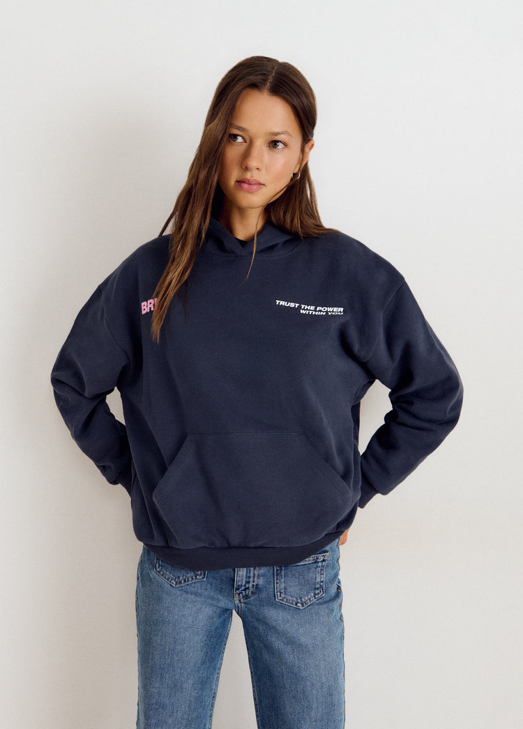 Number hooded sweatshirt