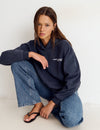 Number hooded sweatshirt