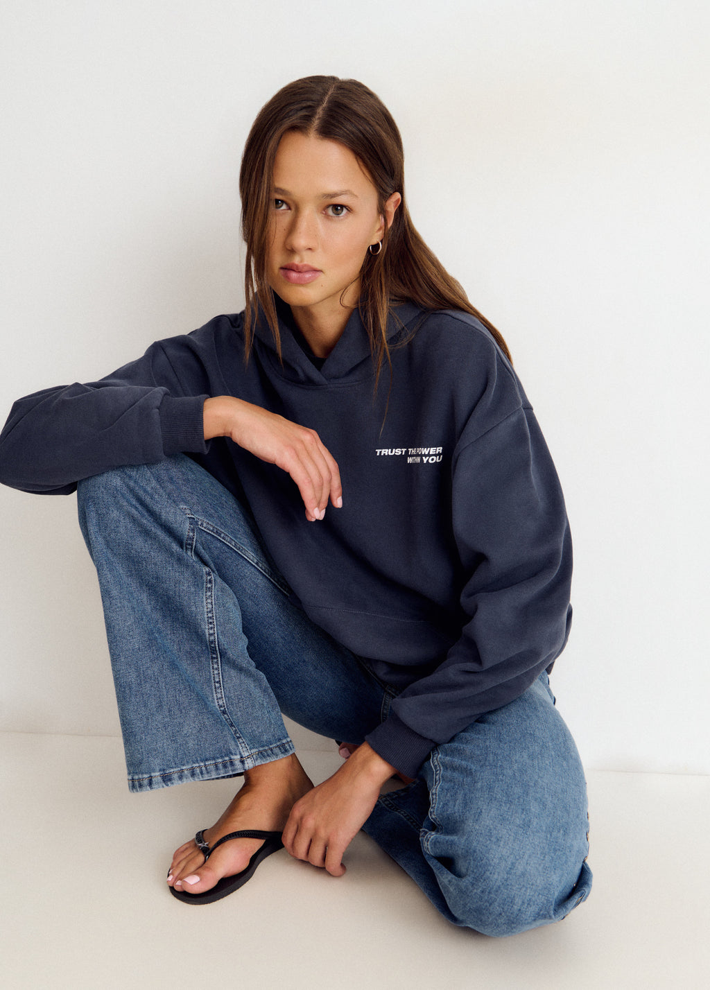 Sudadera capucha número