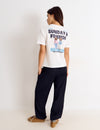 Dog-print T-shirt