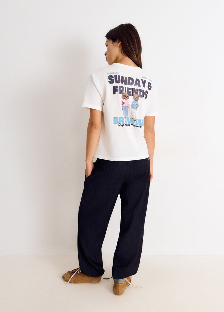 T-shirt à imprimé chiens
