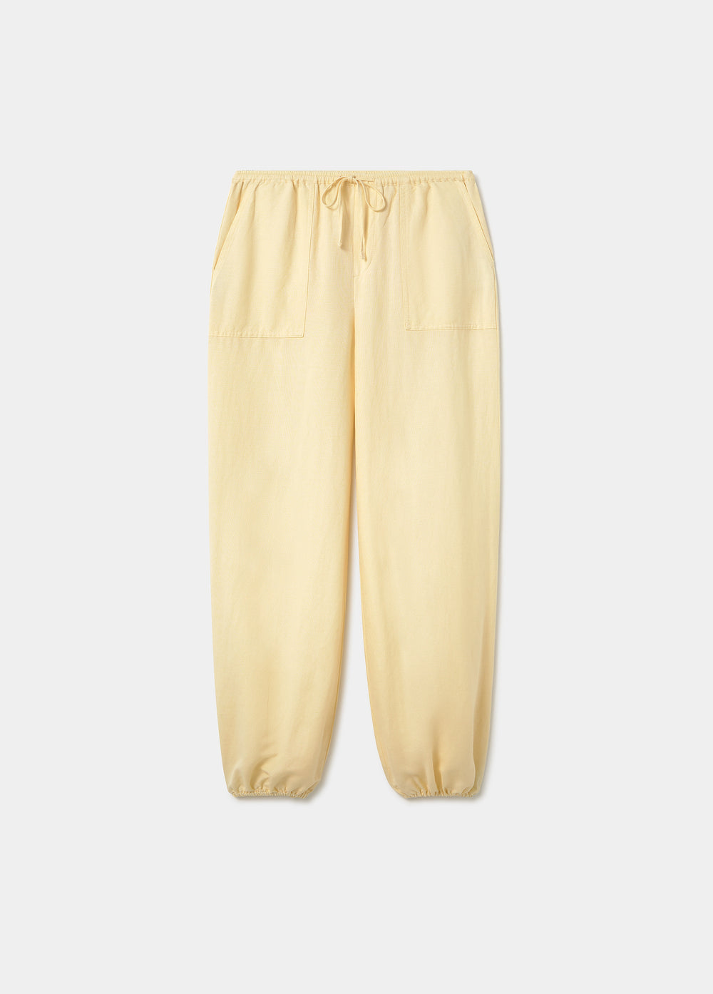Pantalone harem lino