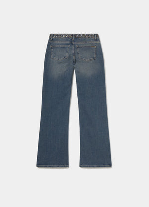 Jeans mit Nietenbund