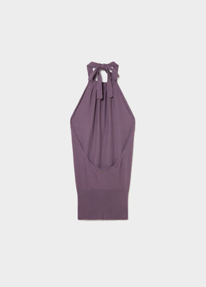 Top atado en cuello escote espalda