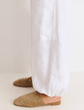 Mule em serraje com tachas
