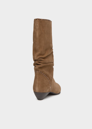 Bota slouchy amb taló kitten