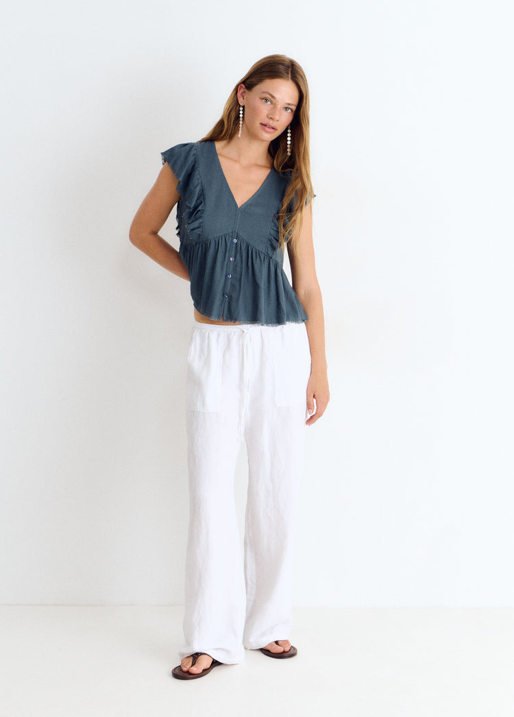 Blusa volante
