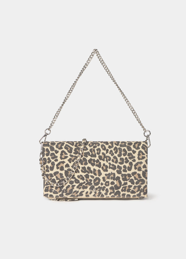 Bolso solapa animal print