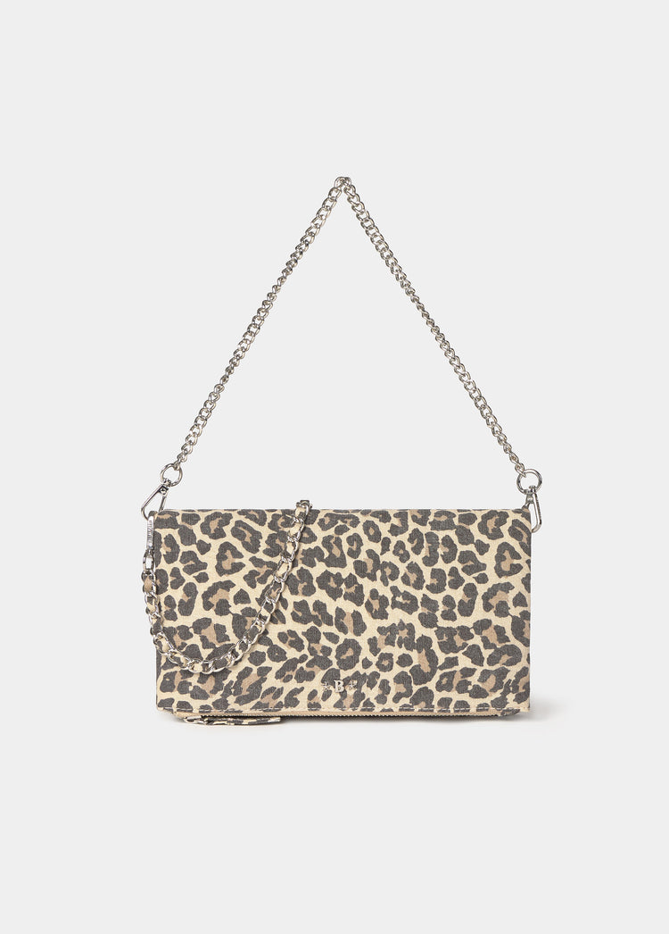 Bolso solapa animal print