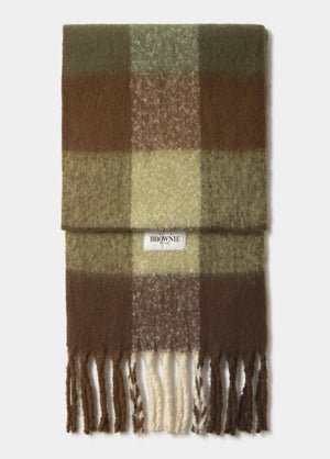 Thick printed scarf