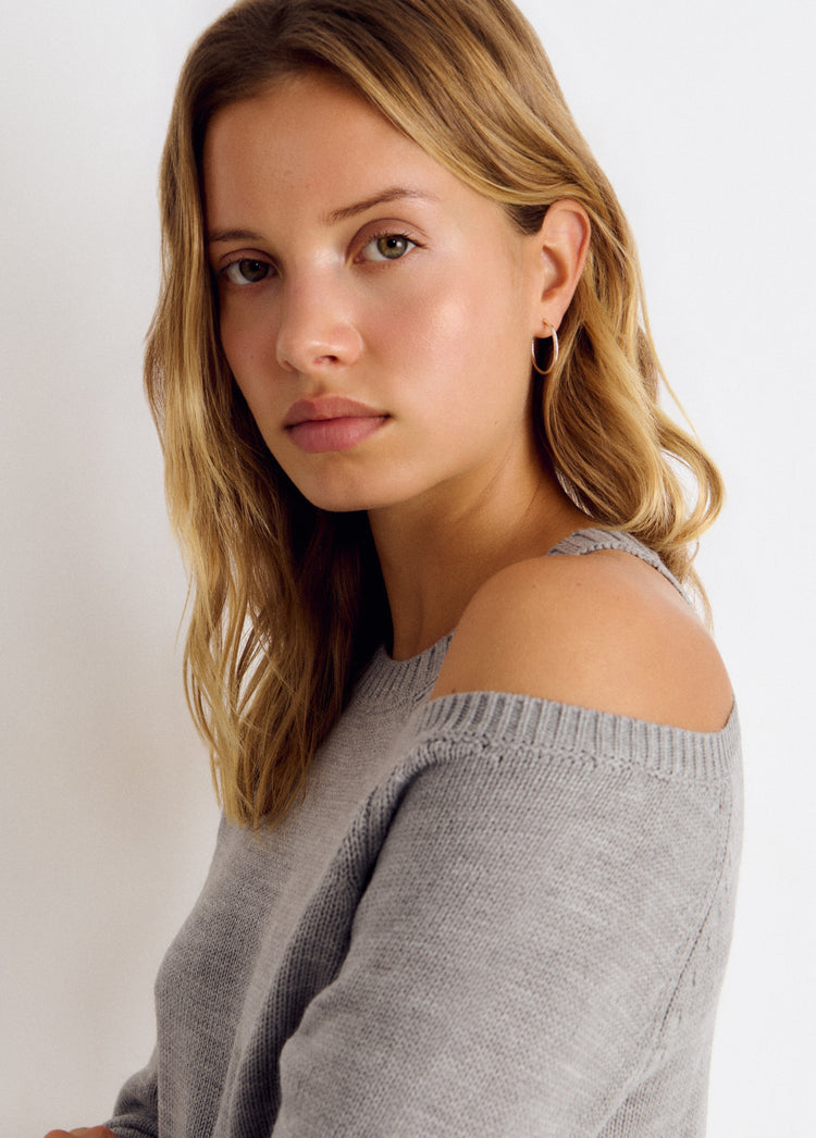 Jersey cut out cuello