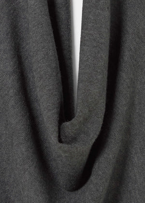 Top with waterfall neckline