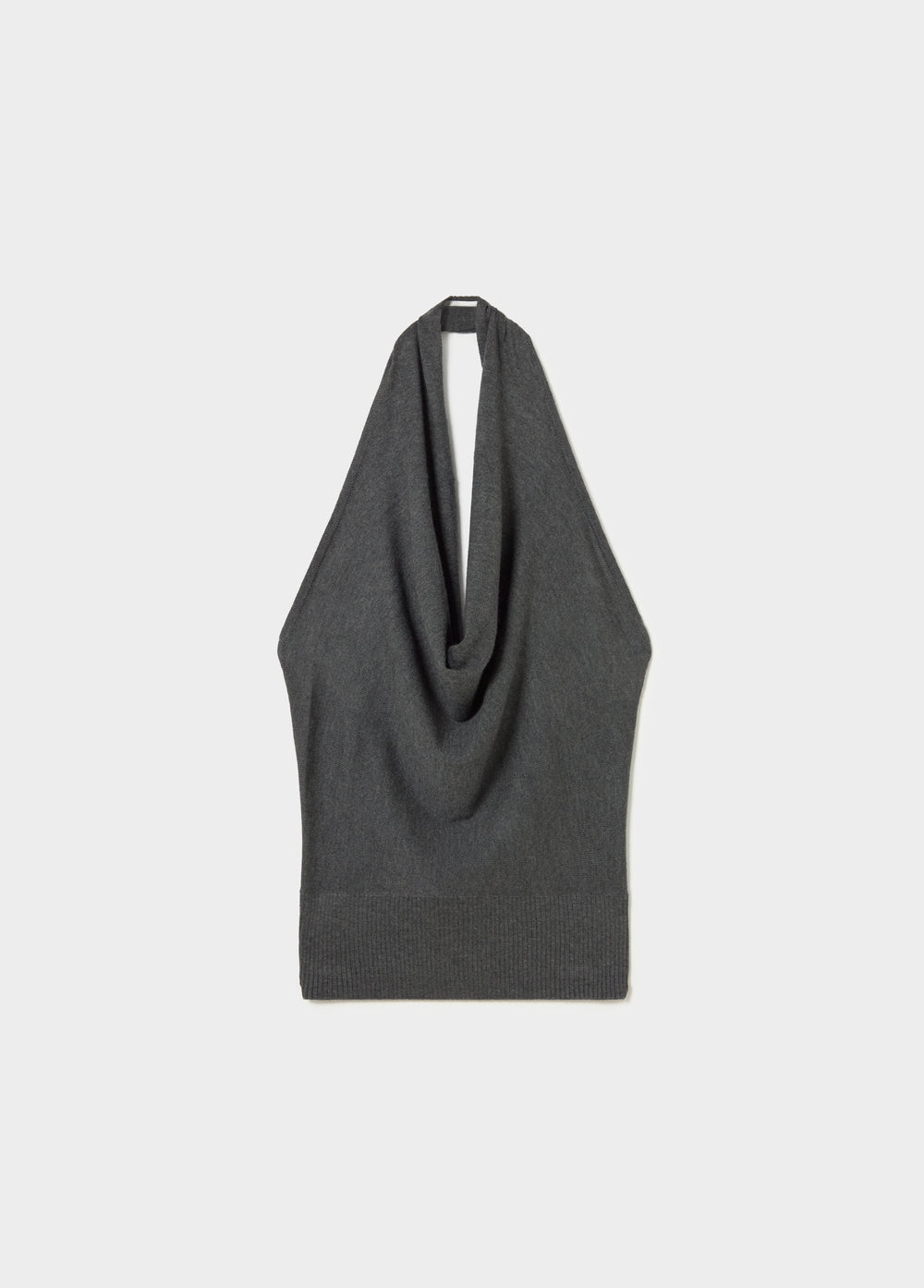 Top with waterfall neckline