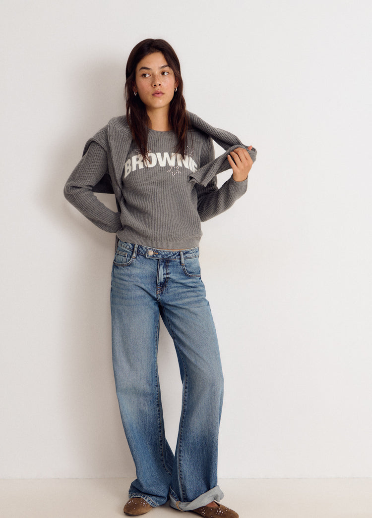Brownie star sweater