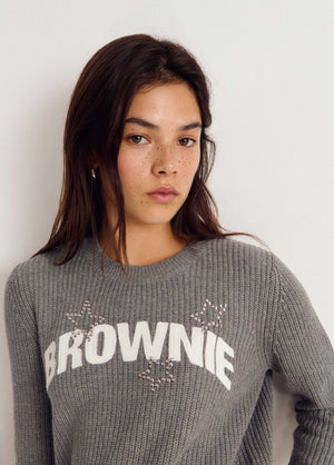 Brownie star sweater