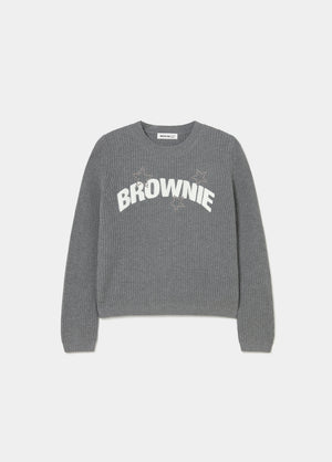Pull Brownie étoiles