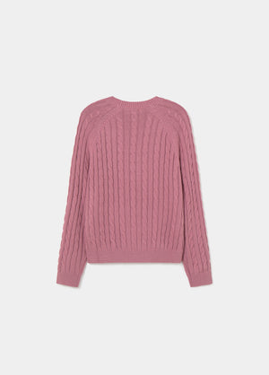 Puppy crew-neck sweater